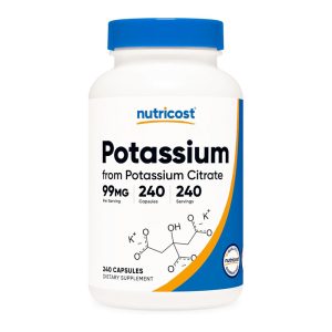 POTASSIUM CITRATE CAP 99MG 240CAP