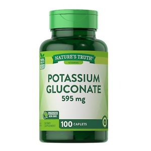 Potassium Gluconate 595mg – Nature’s Truth